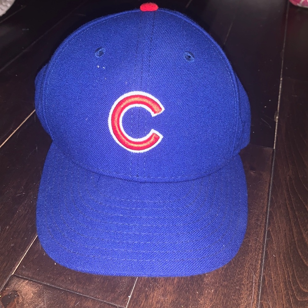Blue cups baseball hat